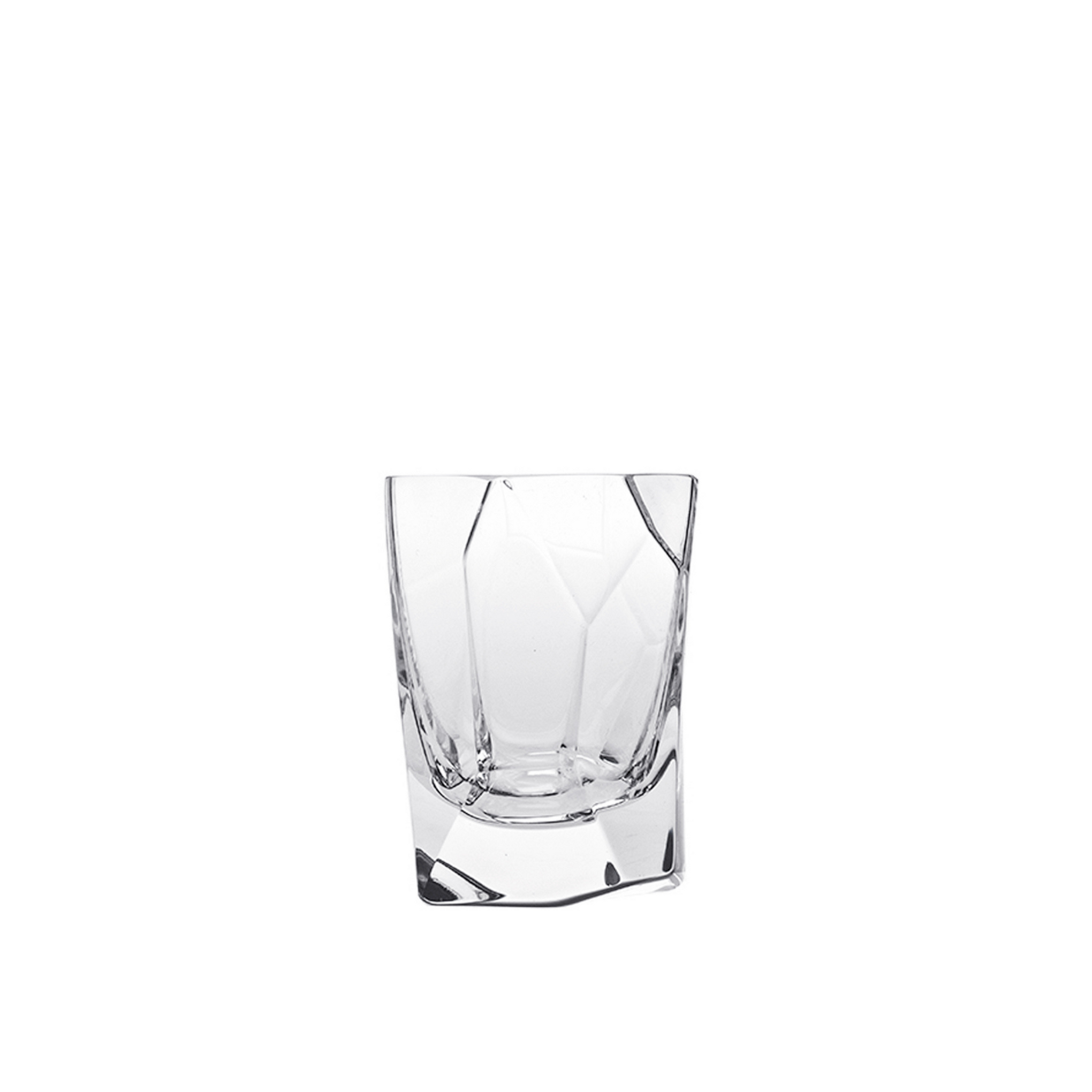 Crystal shot glass clear