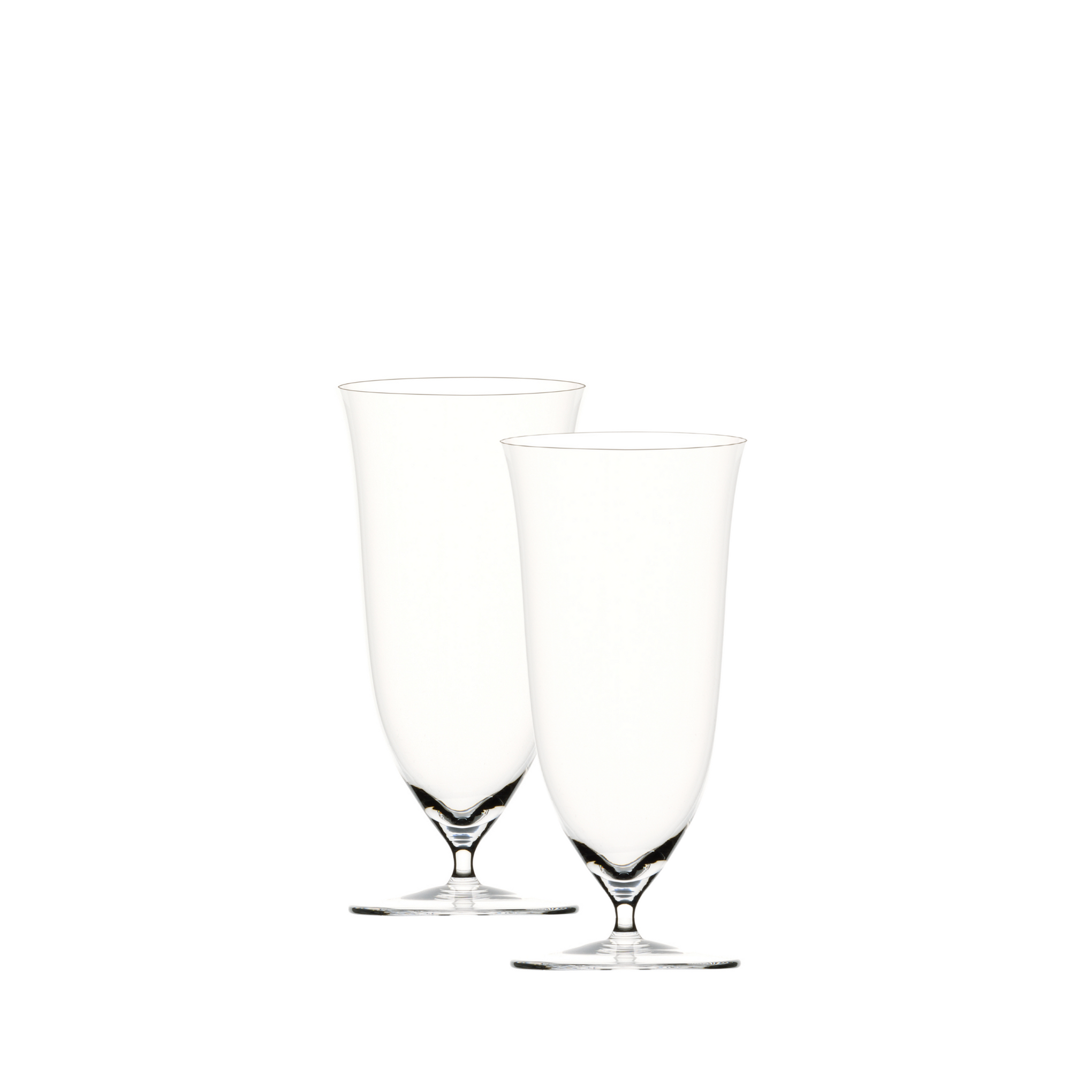 JOSEF HOFFMAN PATRICIAN CRYSTAL BEER GLASS ON STEM