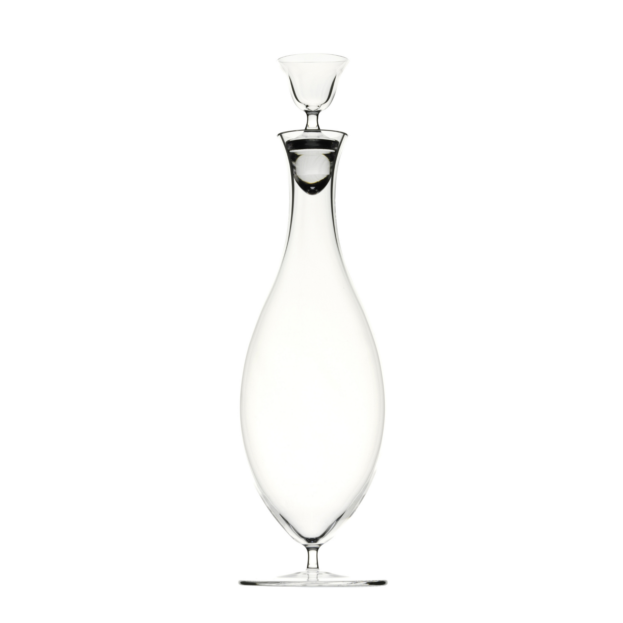 JOSEF HOFFMAN PATRICIAN CRYSTAL DECANTER WITH STOPPER