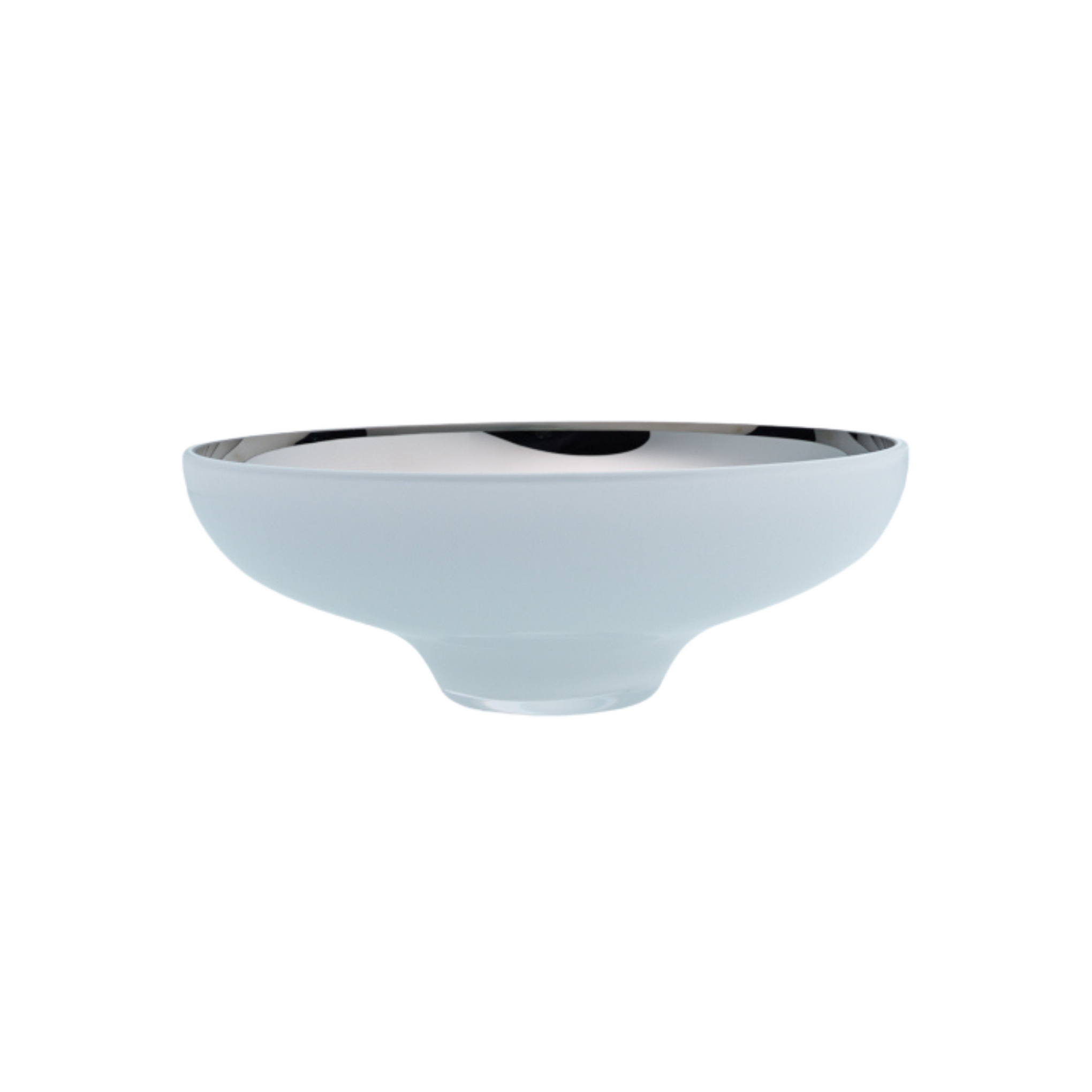 Glass bowl white decor homewares