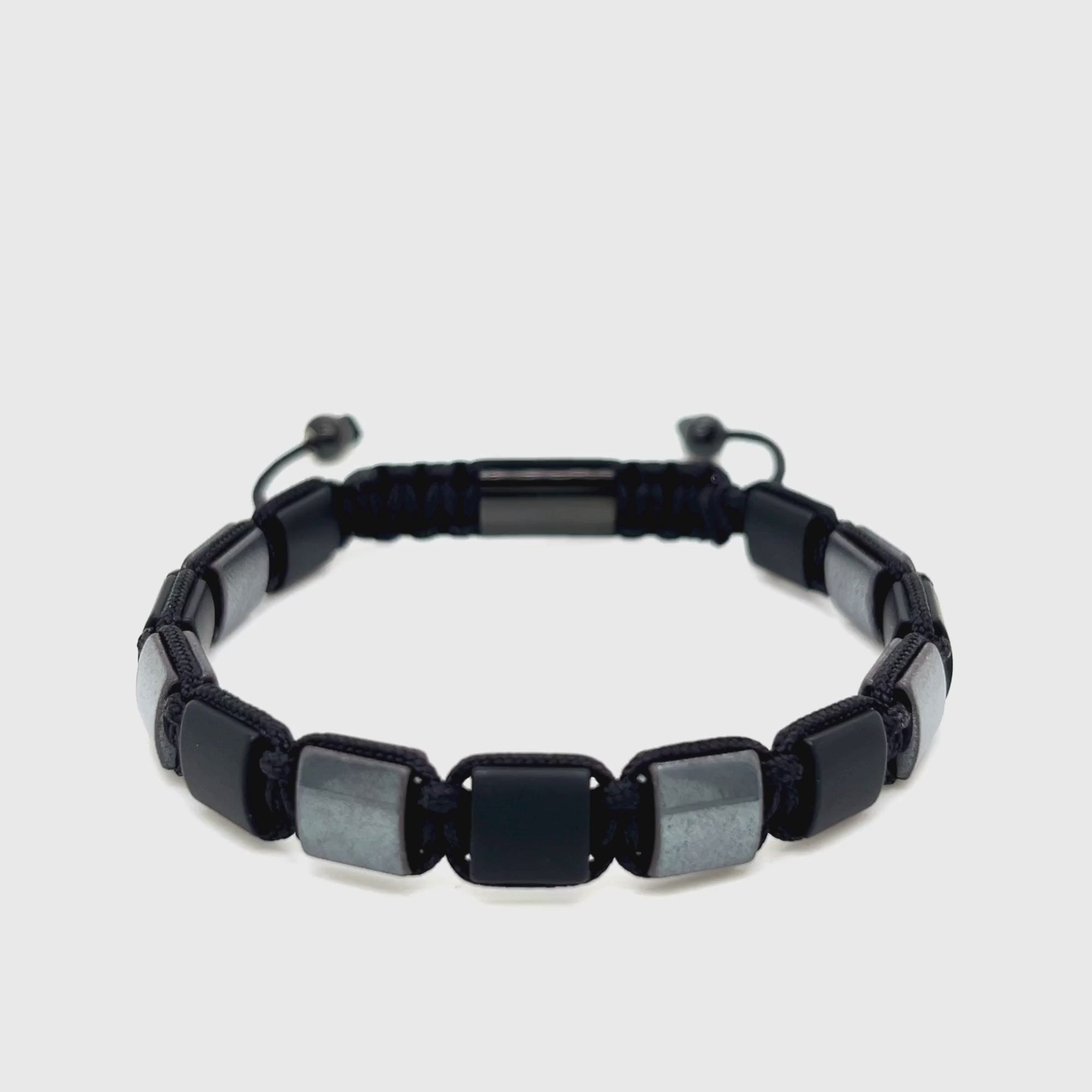 Matte Polished Black Onyx Bead Bracelet – Fairfax Roberts