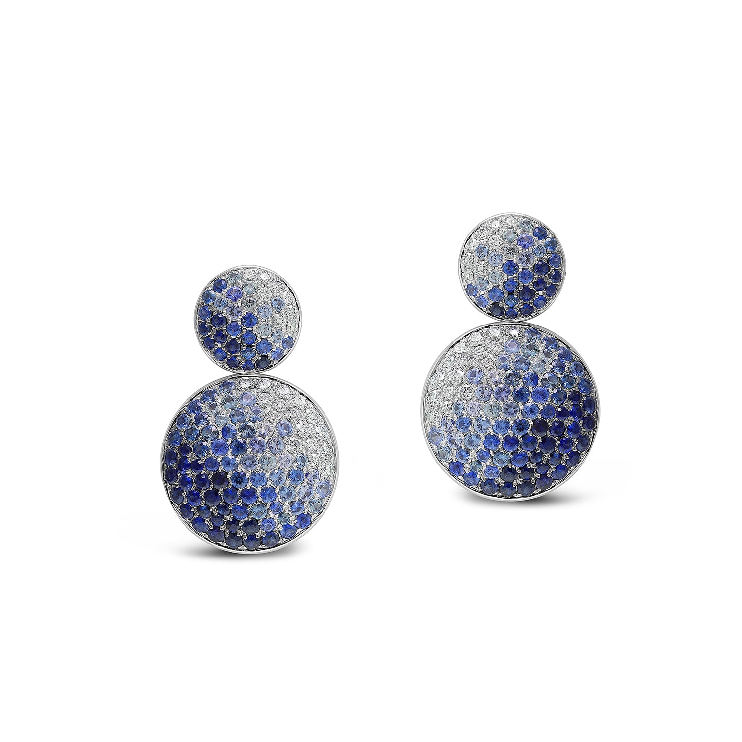 Sapphire Drop Earrings